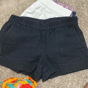 Black j crew shorts